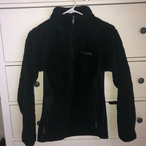 Columbia fleece zip-up - size small